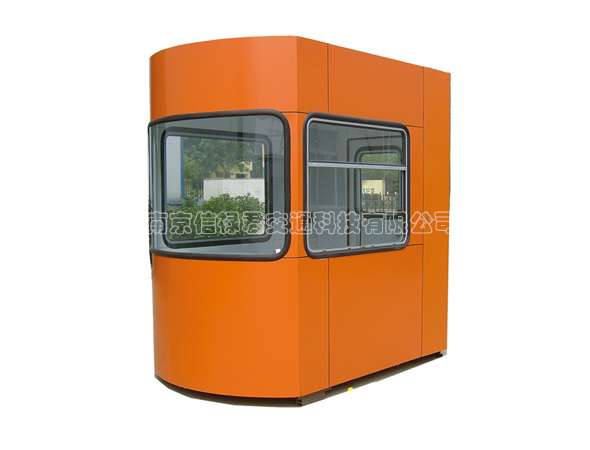 彩钢板单向收费亭01