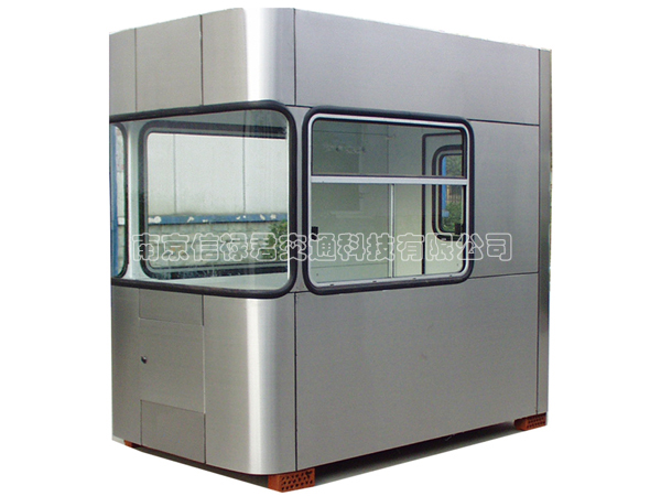 不锈钢单向收费亭01